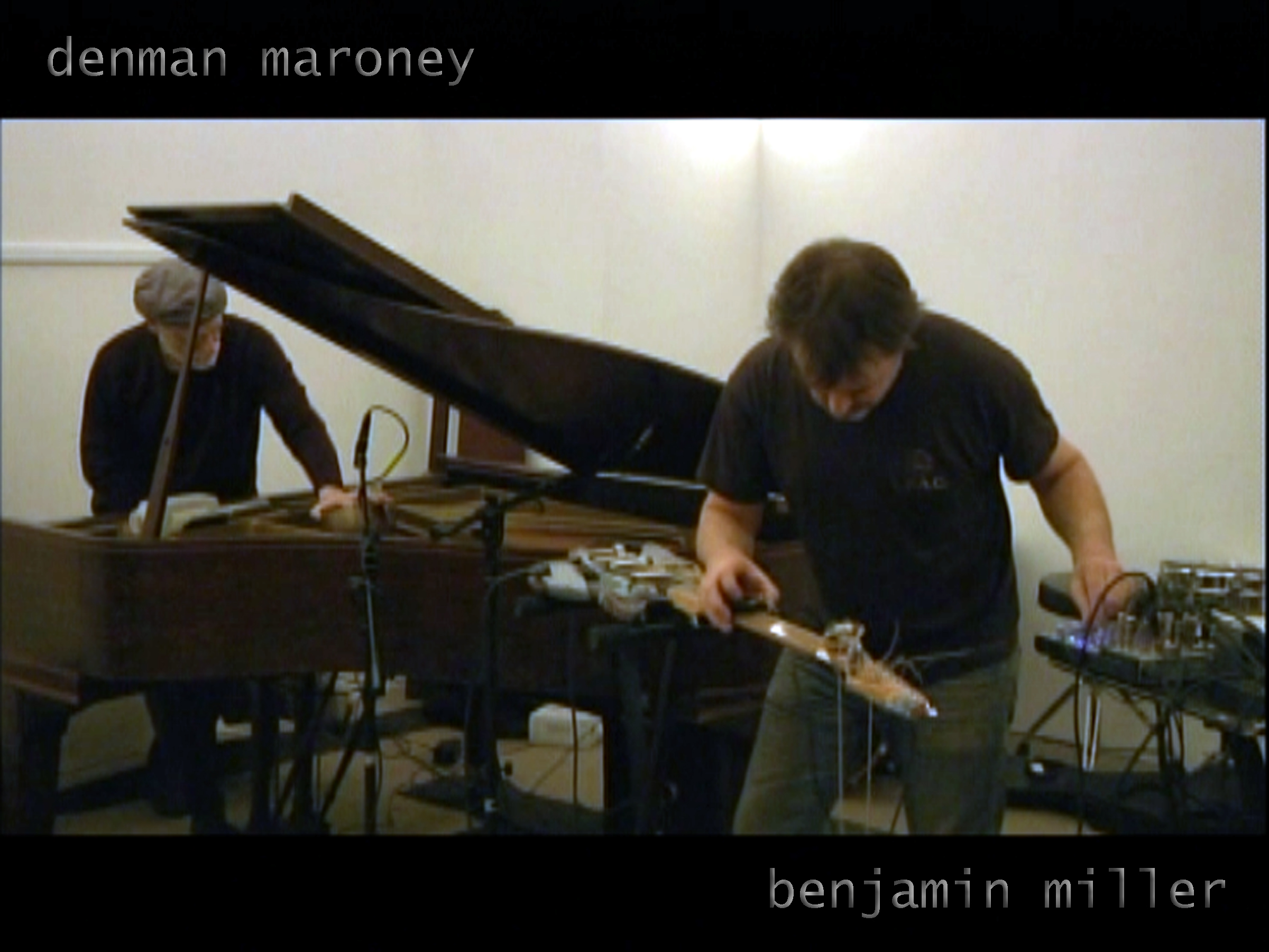 Denman (piano) and Ben (electronics) @DSMC